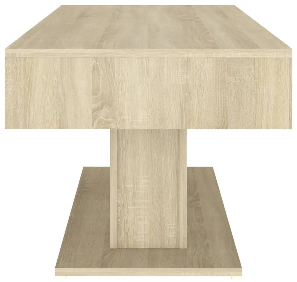 Mesa de centro 96x50x45 cm derivados de madeira carvalho sonoma
