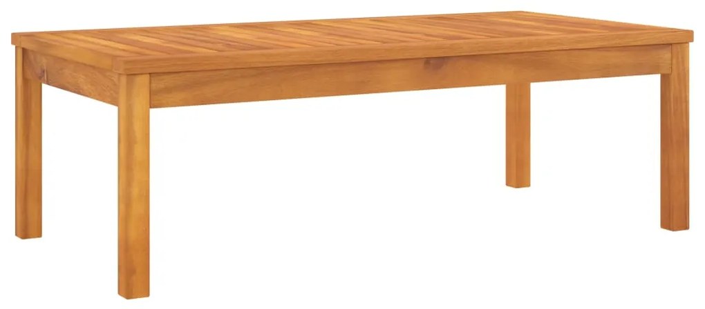 5 pcs conjunto lounge de jardim c/ almofadões acácia maciça