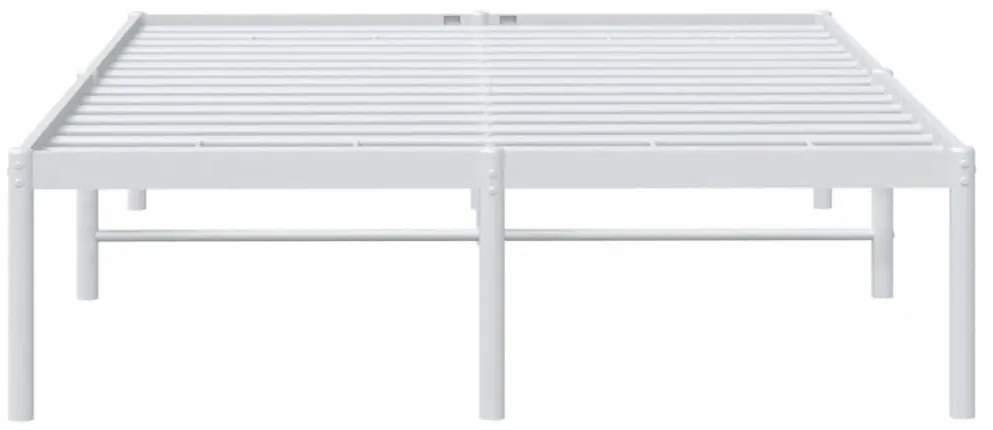 Estrutura de cama 120x200 cm metal branco