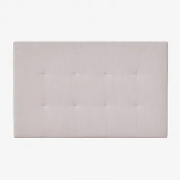 Cabeceira Estofada Artur Tecido Creme Bege & 160 Cm - Sklum