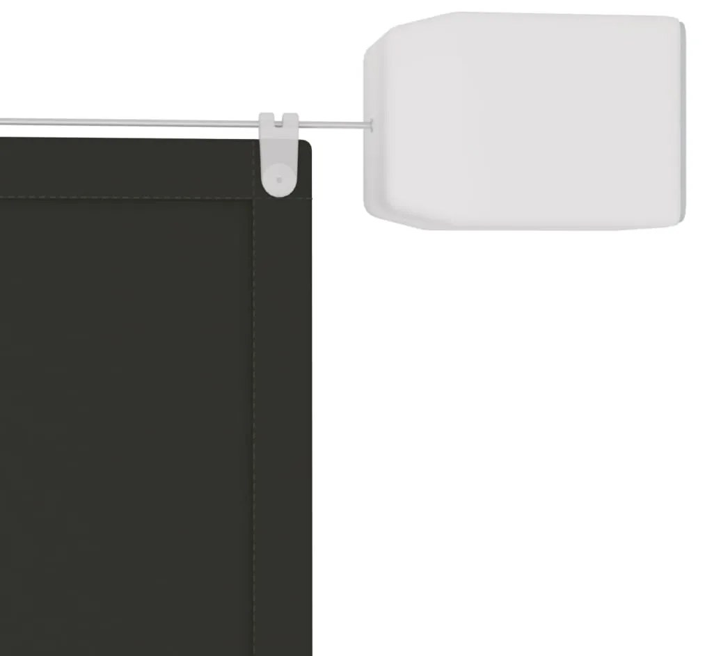 Toldo vertical 300x360 cm tecido oxford antracite