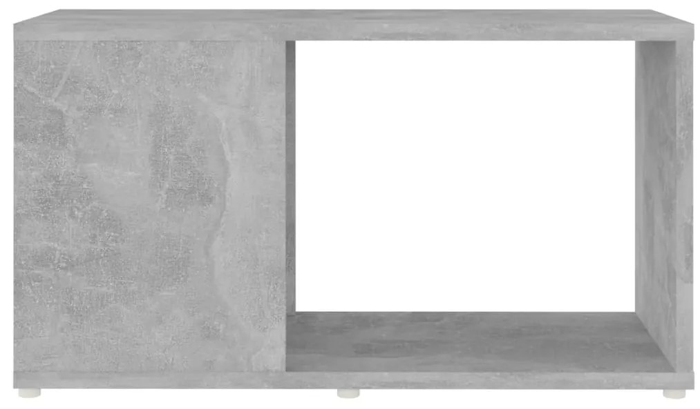 Móvel de TV 60x24x32cm derivados de madeira cinzento cimento