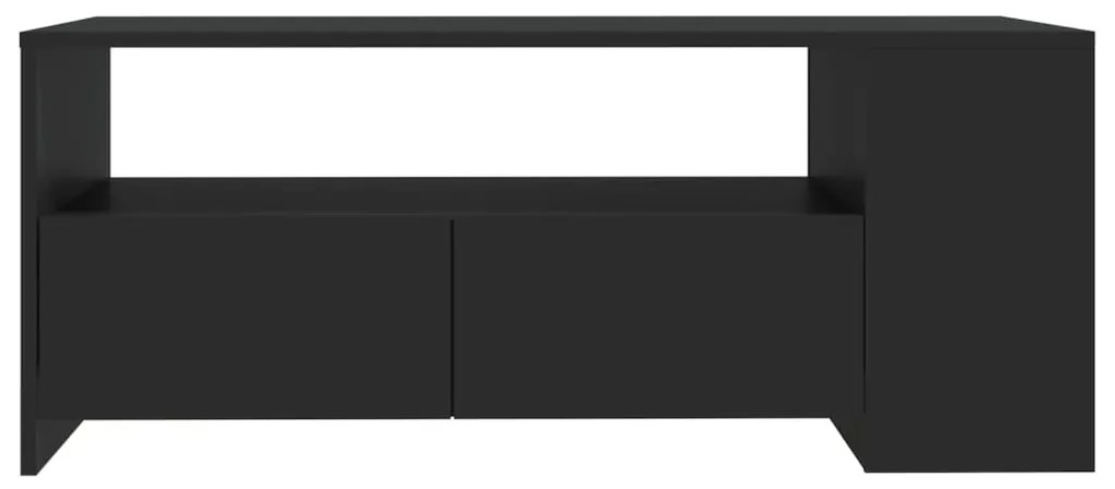 Mesa de centro 102x55x42 cm derivados de madeira preto
