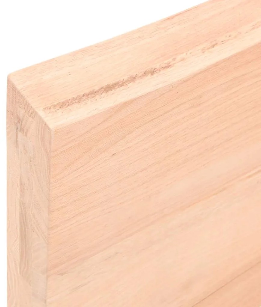 Prateleira de parede 120x50x(2-6)cm carvalho maciço não tratado