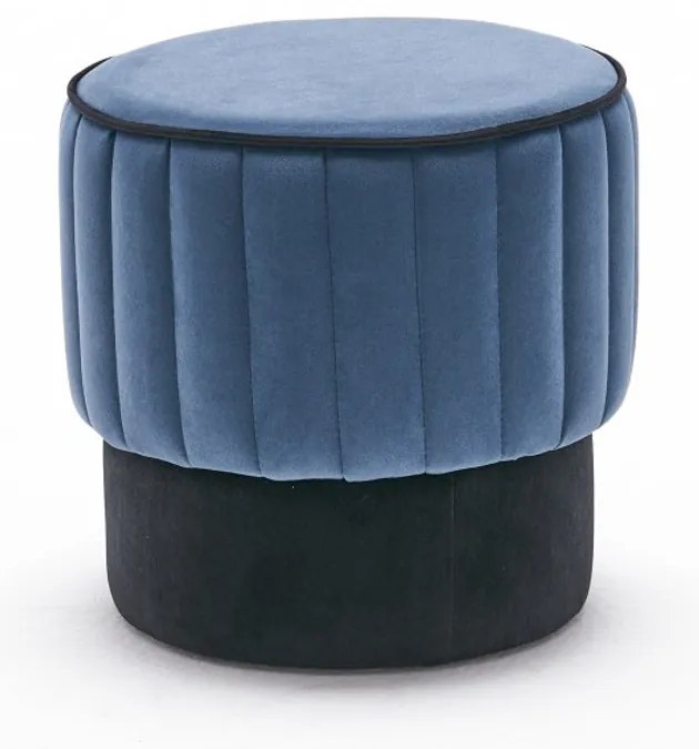 Pouffe Rose – Azul – 40x40x40 cm
