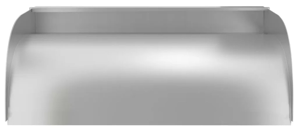 Cascata com luzes LED 45x34x14 cm aço inoxidável 304