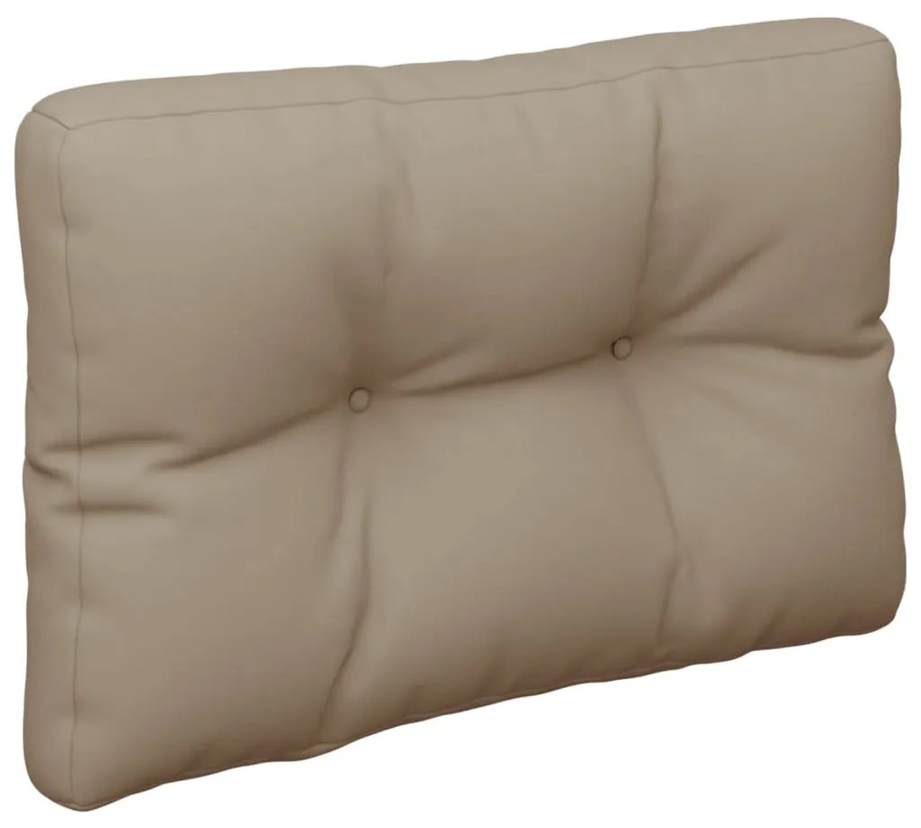 Almofadão paletes 60x40x12 cm tecido cinza-acastanhado