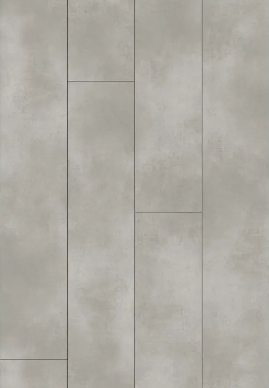 Mexen Imperial Grey  painéis vinílicos 1227 x 187 mm LVT Dryback 2,5 mm, substrato PVC, 4 V-Fuga, Betão