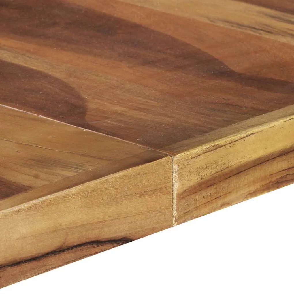 Mesa de jantar 140x140x75 cm madeira maciça