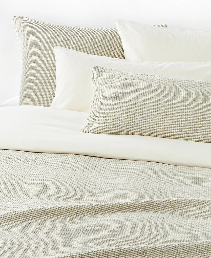 Capa de edredão em favo de mel piqué Clemente