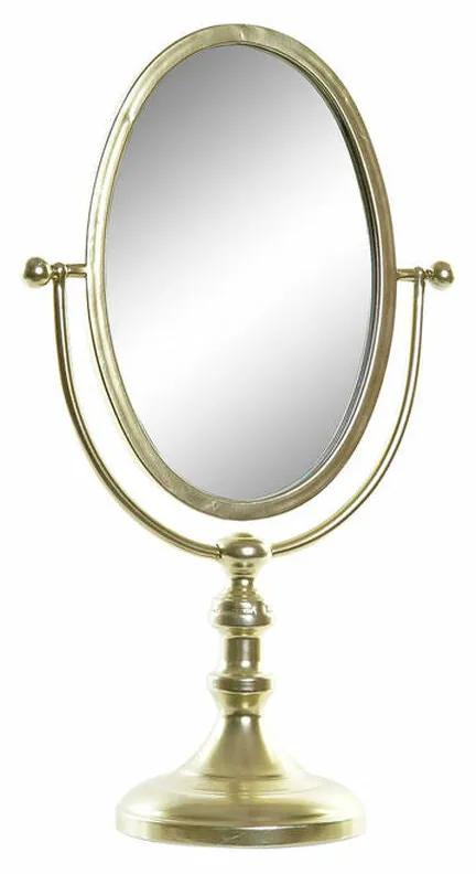 Espelho DKD Home Decor Metal Cristal Dourado (25 x 13.5 x 43 cm)