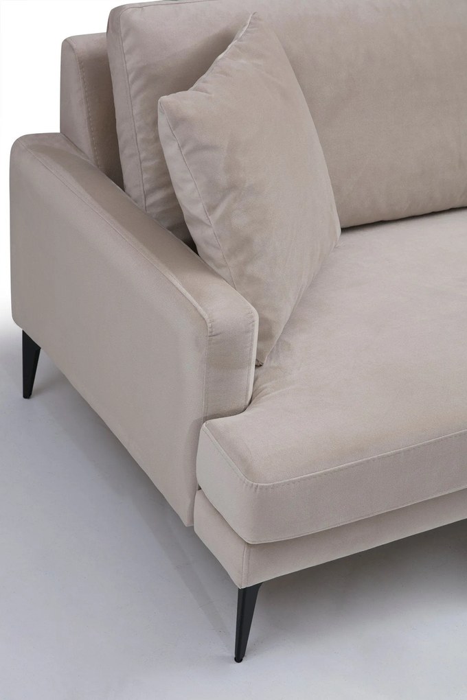 Sofá de 2 Lugares Papira – Bege – 175x90x88 cm