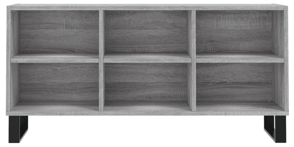 Móvel de TV 103,5x30x50 cm derivados de madeira cinzento sonoma