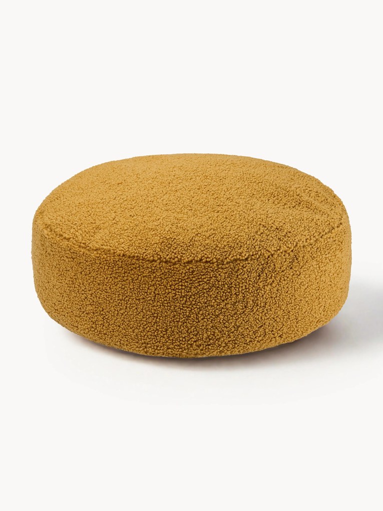 Kids' Teddy Pouf Sugar, Ø 65 cm