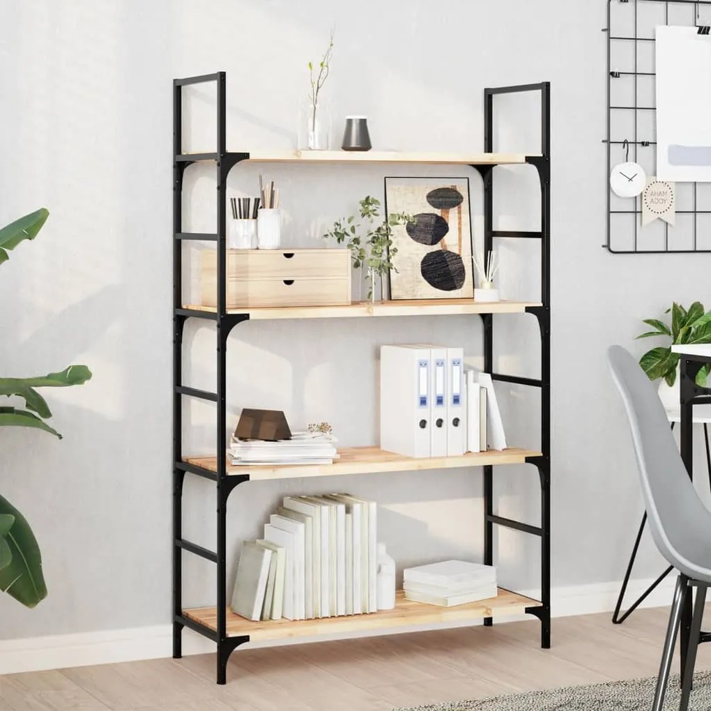 vidaXL Prateleira flutuante 80x30x2 cm acácia maciça não tratada