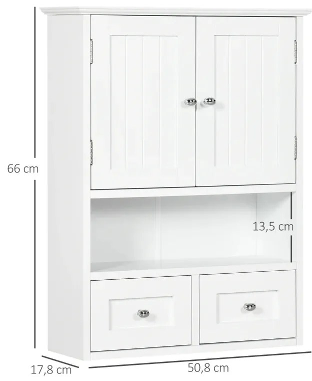 Armário de Parede Ponty para Casa de Banho - Design Moderno