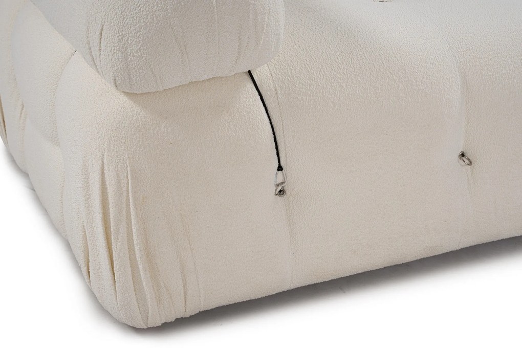 Sofá de 2 Lugares Bubble – Creme – 190 cm x 95 cm x 75 cm