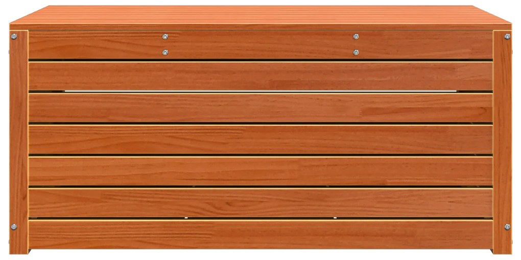 Caixa de Armazenamento para Jardim Castanho-mel