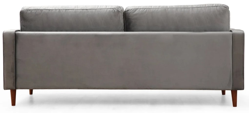 **** Sofá de 3 Lugares Rome – Cinzento Claro – 215x90x70 cm

**