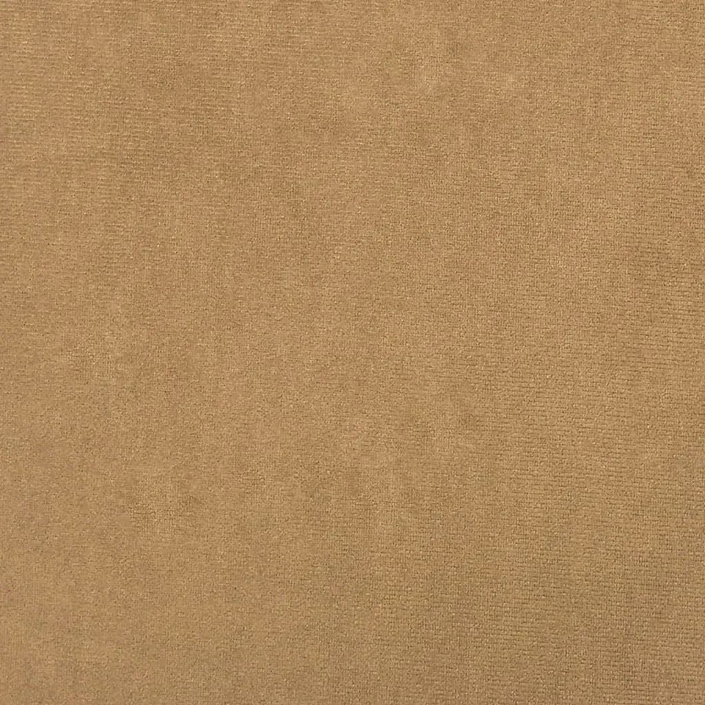 Cadeira c/ apoio de braços 62x79x79 cm veludo castanho