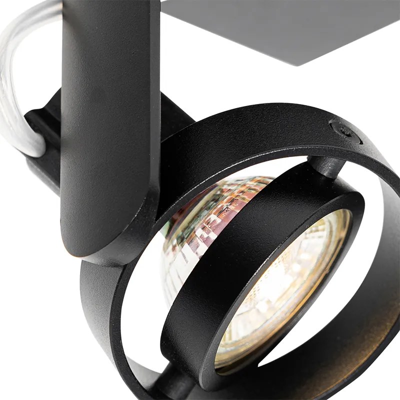 Foco moderno preto - Master 50 Moderno