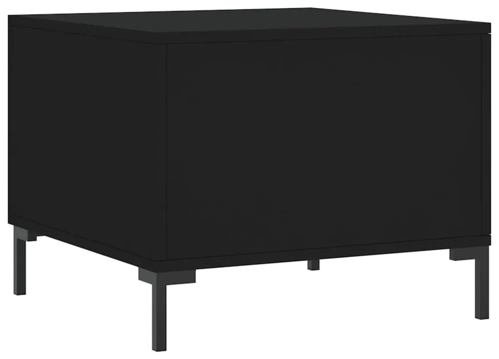 Mesa de centro 50x50x40 cm derivados de madeira preto