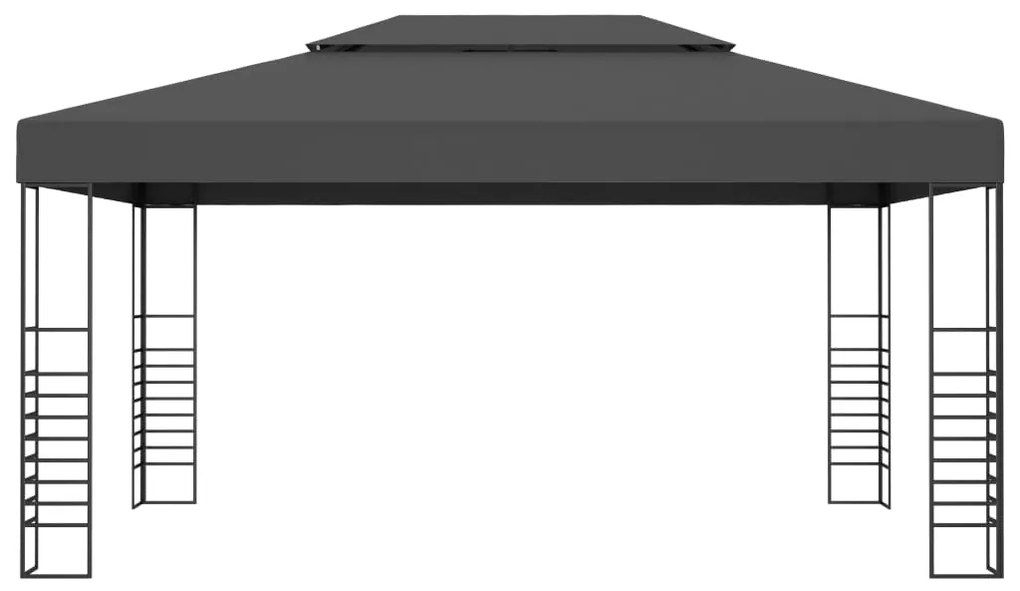 Gazebo 3x4 m antracite