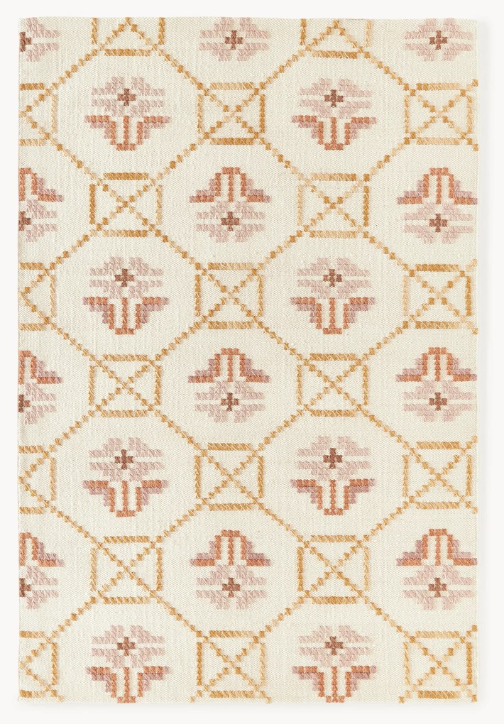 Tapete em lã kilim artesanal Nava