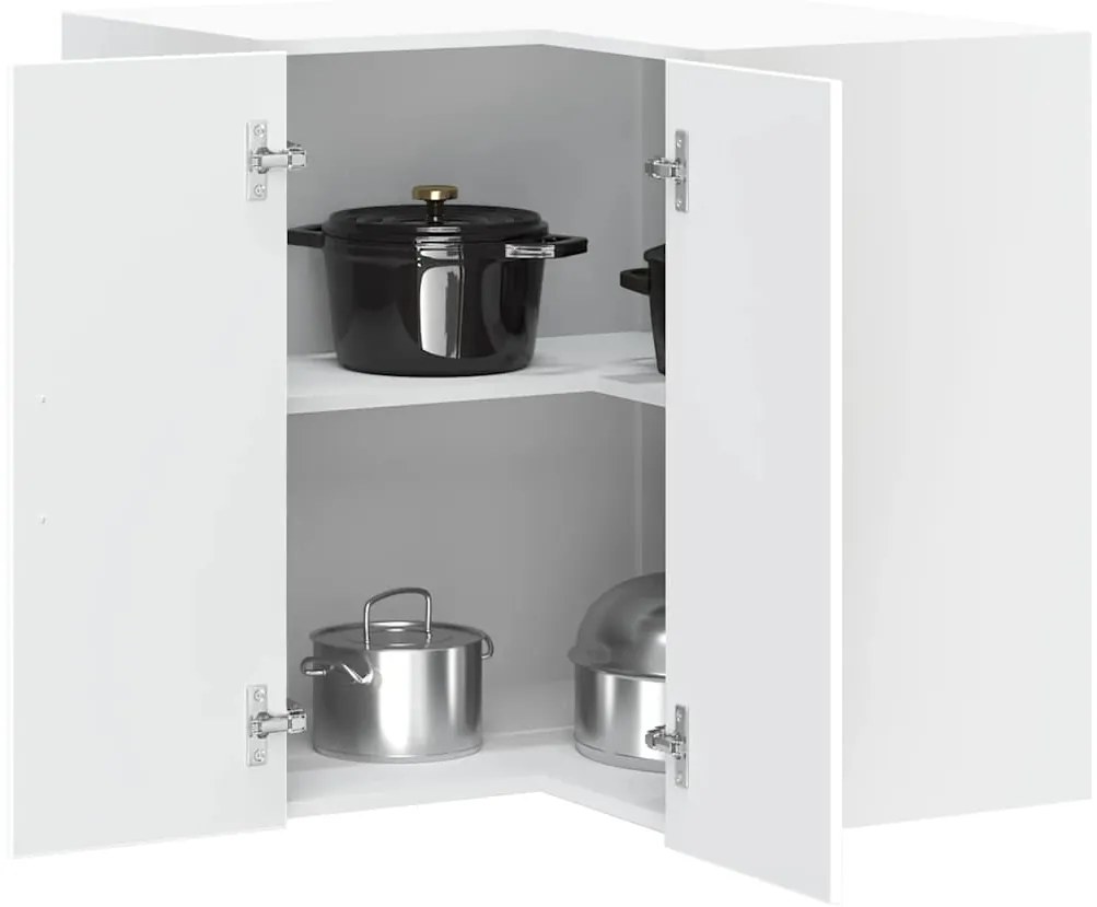 vidaXL Armário canto parede cozinha Porto derivados de madeira preto