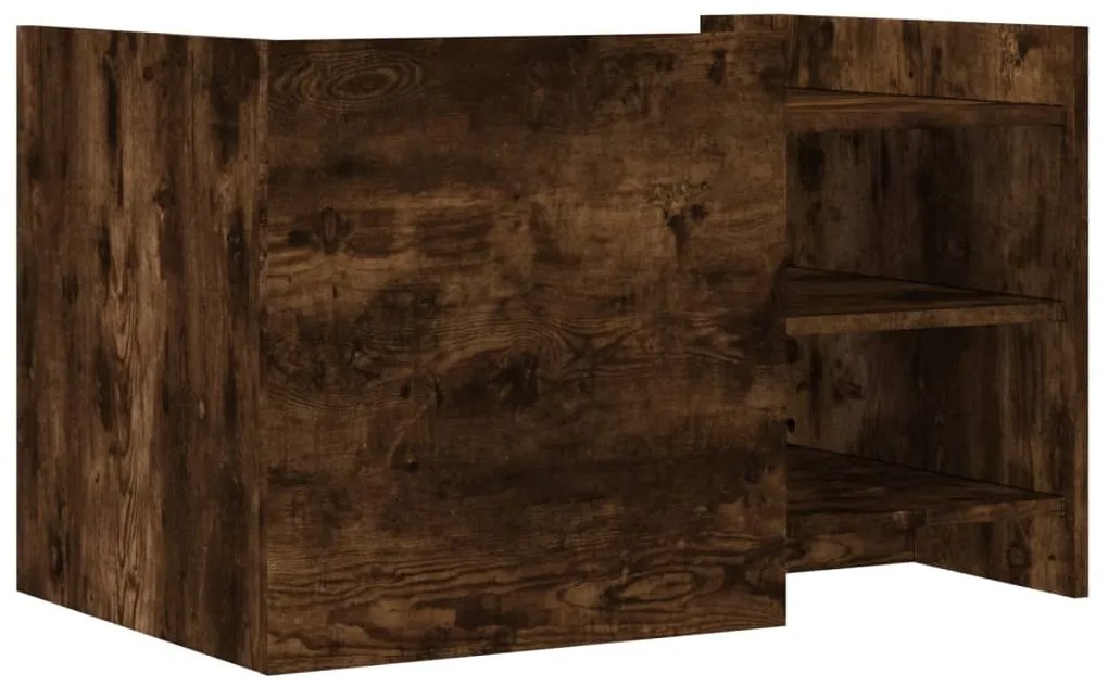 Mesa de centro 80x50x50 cm derivados de madeira carvalho fumado
