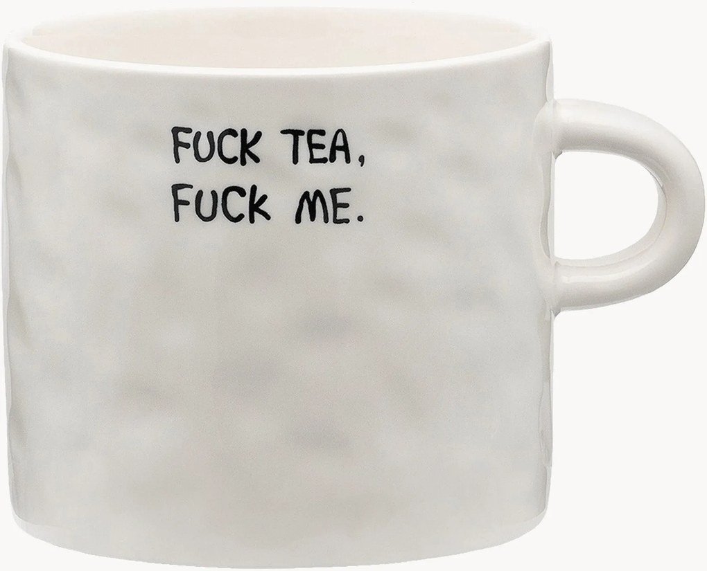 Caneca XL artesanal Fuck Tea