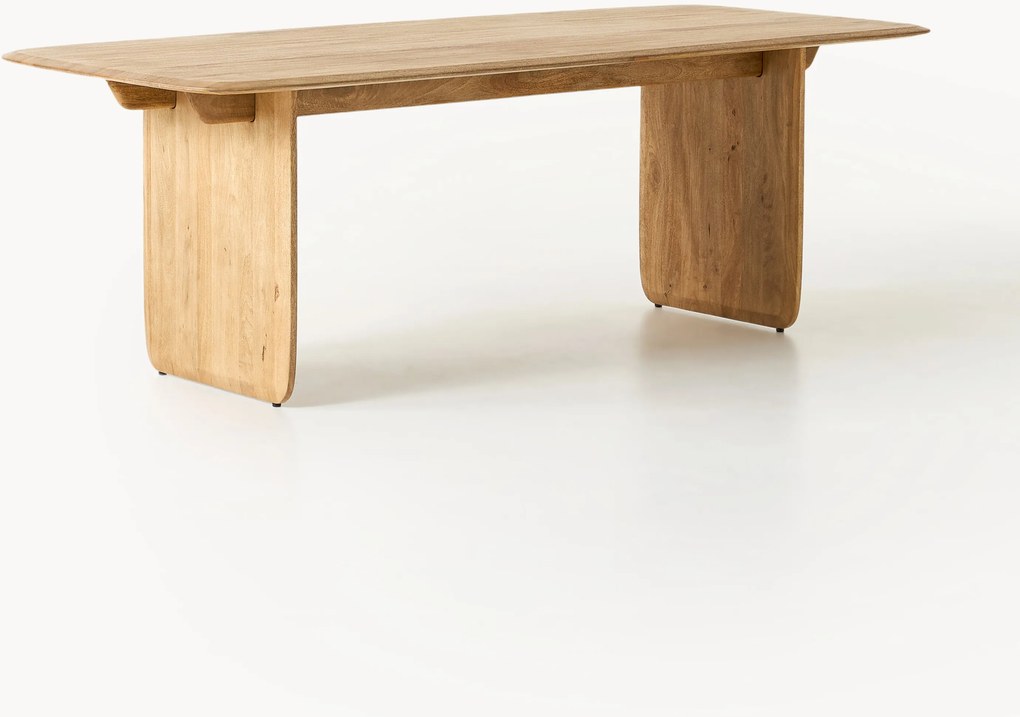Mesa de jantar em madeira de manga Kora, vários tamanhos