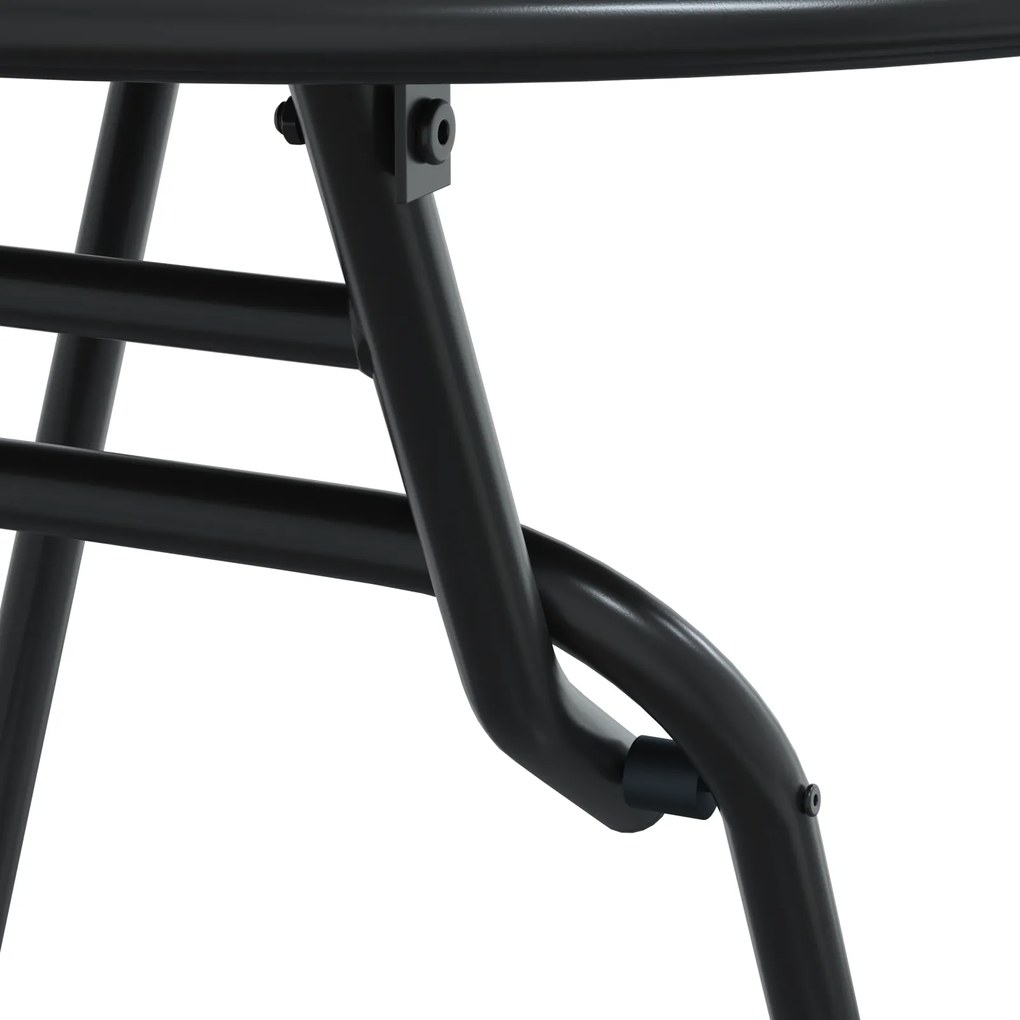 Conjunto Bistro de 3 Peças Aço Antracite