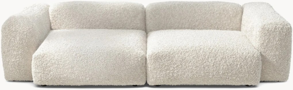 Sofá modular em teddy Vetsak (3 lugares)