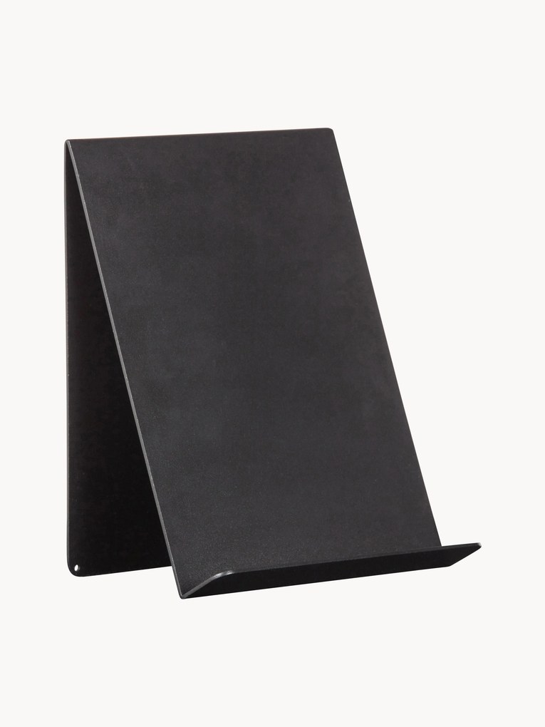Suporte para livros vertical Brook Metal Preto