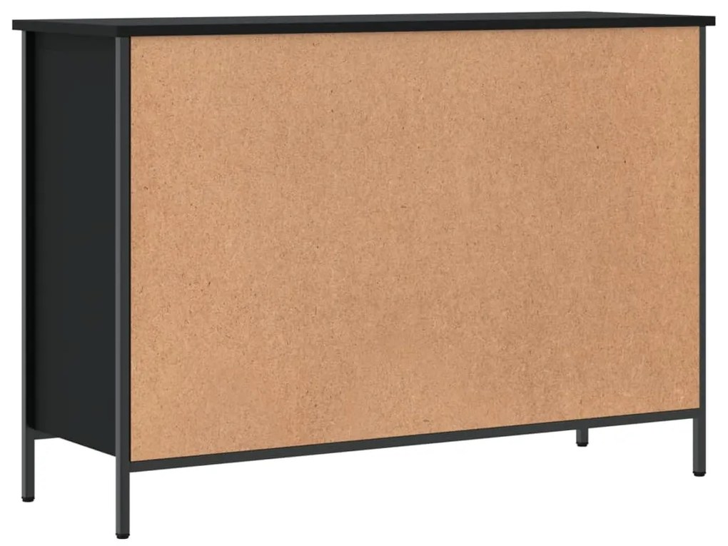 Sapateira 100x35x70 cm derivados de madeira preto