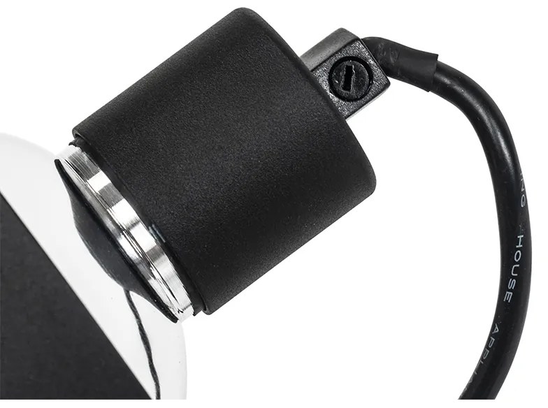 Foco de trilho monofásico preto - Go Moderno