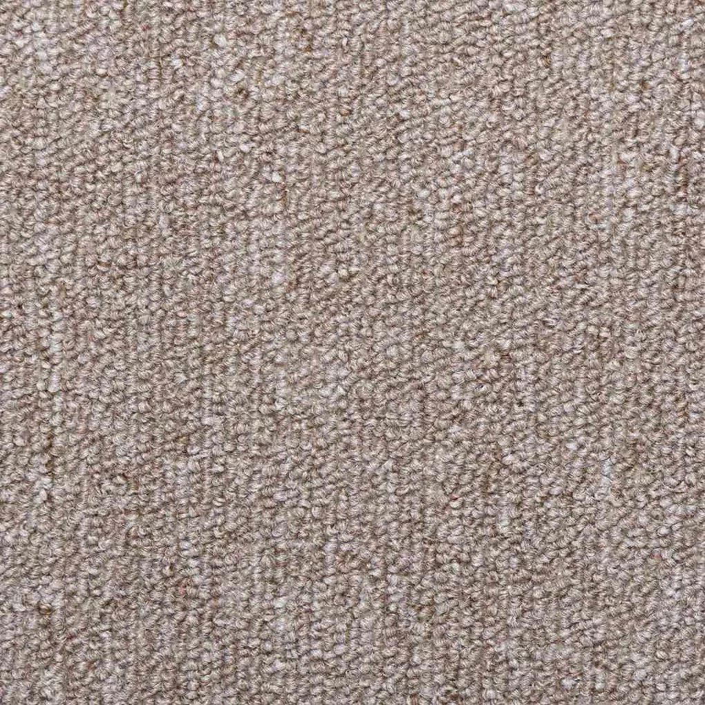 Tapetes de escadas 30 pcs 65x21x4 cm castanho-claro