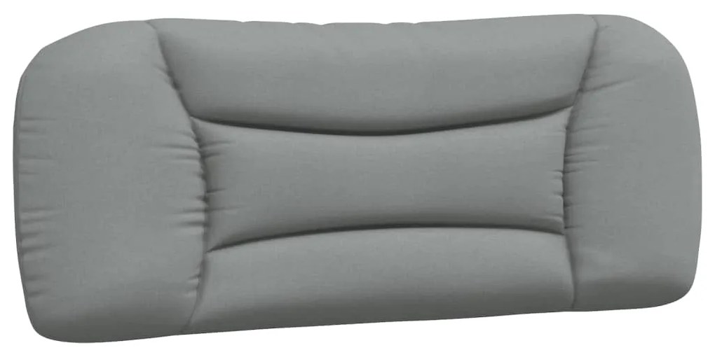 Estrutura de cama com LED sem colchão 100x200 cm tecido