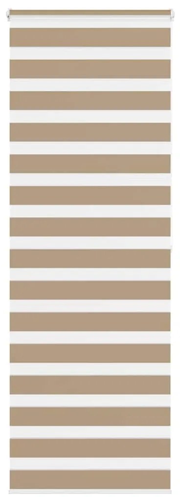 vidaXL Cortina de zebra 85x200 cm largura do tecido 80,9 cm poliéster