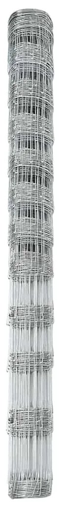 Cerca de Campo 1,4x25 m Aço Galvanizado
