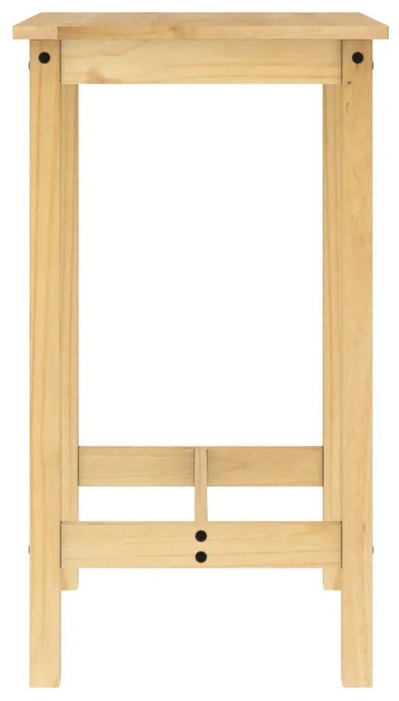 3 pcs conjunto de bar pinho maciço