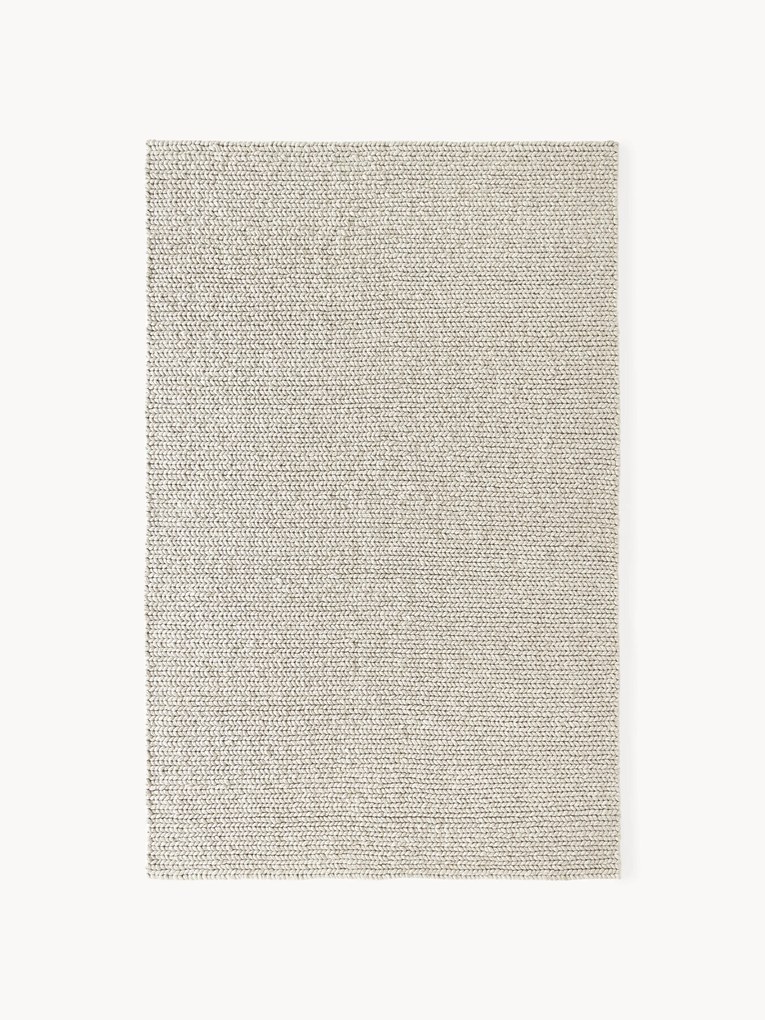 Tapete em lã trançada espessa Bruna