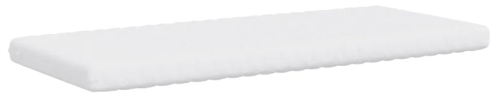 Colchões de espuma 2 pcs 90x190 cm 7 zonas dureza 20 ILD branco