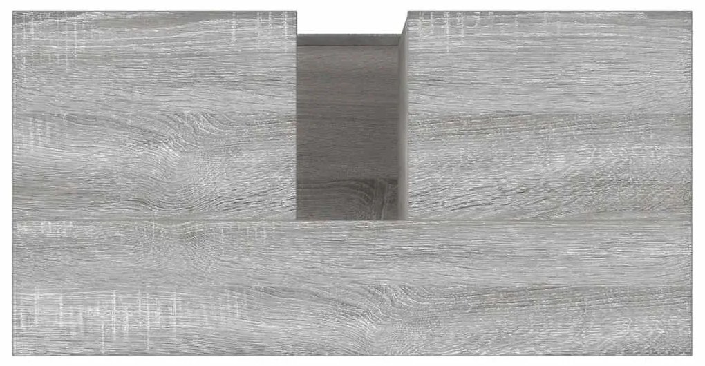 Armário WC 65x33x60 cm derivados de madeira sonoma cinzento