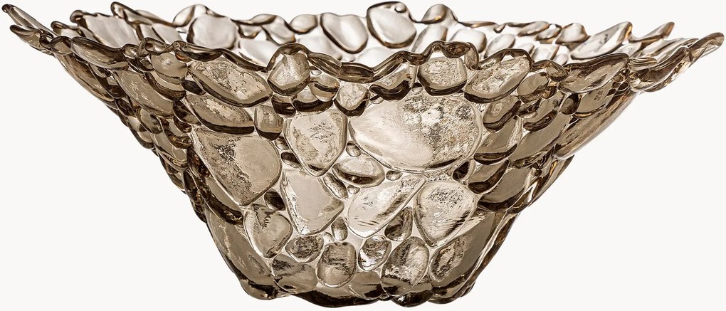 Taça decorativa em vidro Tinki