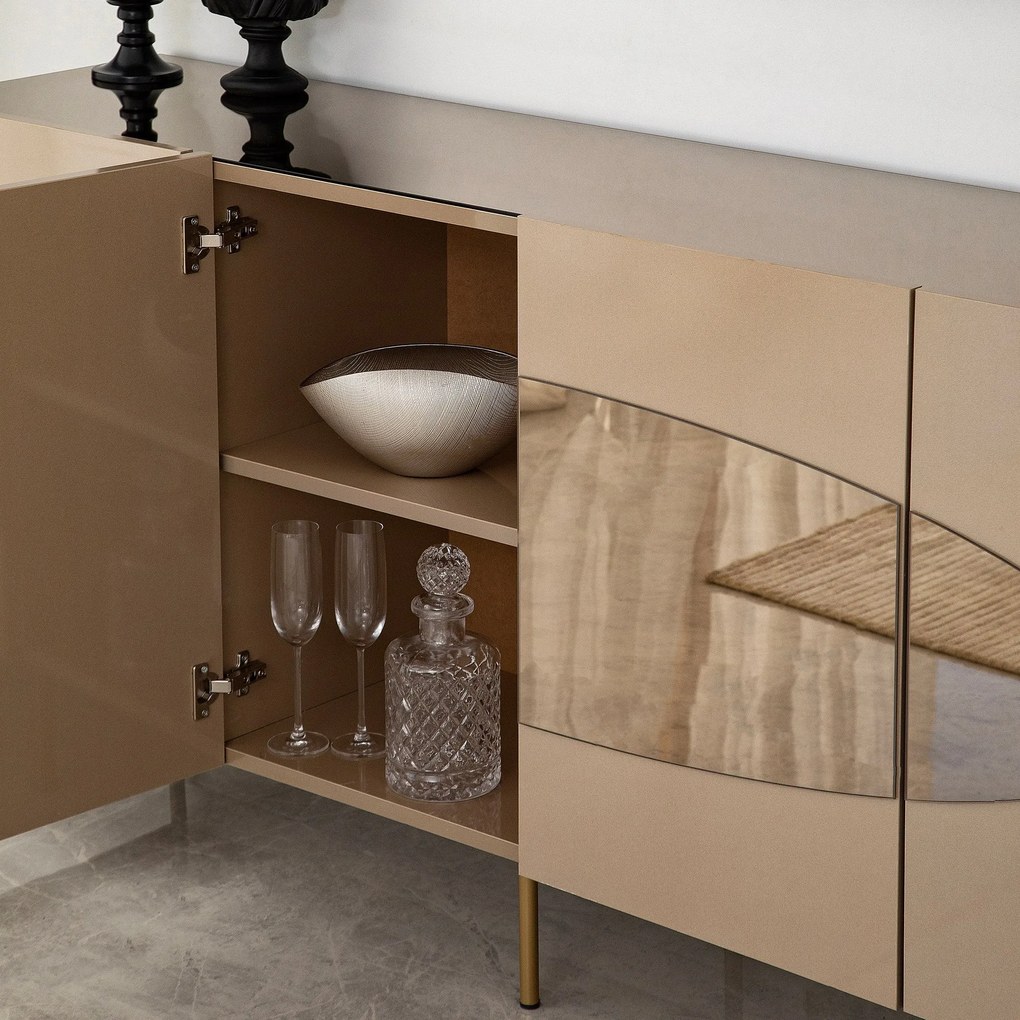Console Lago – Bronze Gold – 180 cm x 80 cm x 40 cm