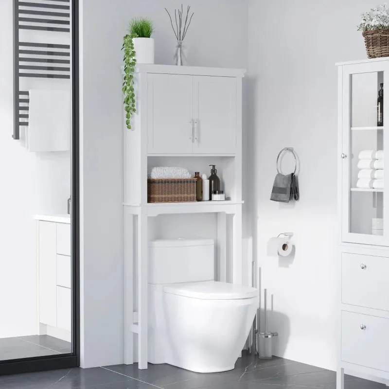 Armário de Casa de Banho para Sanita/Máquina de Lavar Tainy - Design M
