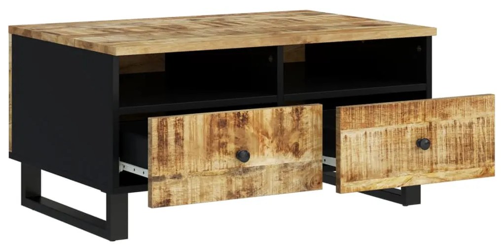 Mesa de centro madeira de mangueira maciça/derivados de madeira