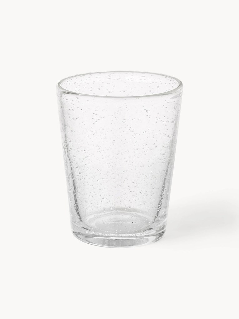 Copos artesanais com bolhas de ar decorativas Bubble, 4 uni.
